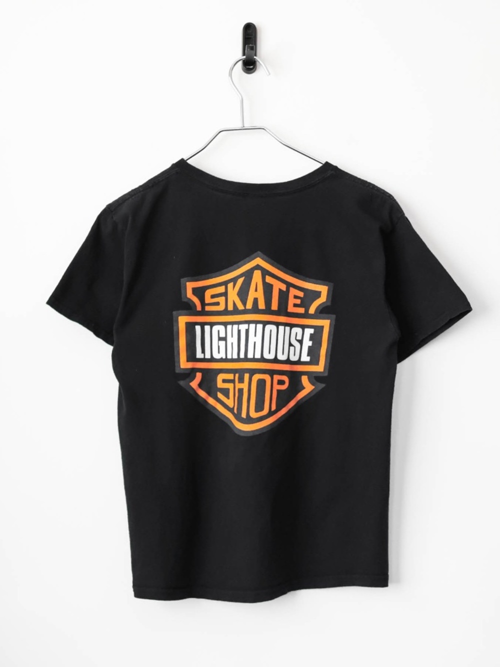 Rare Lighthouse Skate Shop Santa Barbara Harley Logo Shirt